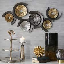 Metal Wall Decor Discs 40 Multi Wb Sagebrook Home 12126 02 In 2021 Wall Decor Sale Metal Wall Art Decor Modern Metal Wall Art
