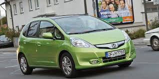 The fit has an epa fuel economy rating of 27 mpg in. 2011 Honda Fit Hybrid Euro Spec First Drive 8211 Review 8211 Car And Driver