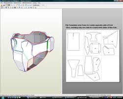 как сделать маску скорпиона из мортал комбат из бумаги Halo Spartan Mark Vi Foam Files Complete Armour Files Halo Armor Halo Spartan Halo Spartan Armor