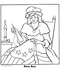 Find the free printable american flag coloring pages and click on the button link below the image. American Flag