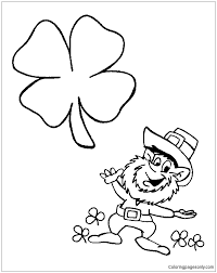 Come march 17, nobody wil. Leprechaun St Patricks Day Coloring Pages St Patricks Day Coloring Pages Coloring Pages For Kids And Adults