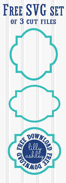 Make It Create Free Cut Files And Printables Free Svg Files Scallop Frame Set