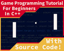 I wanted to see how to code works before ı started to trying the code this game. C Tutorial Gameplay Movement And Collision Pong Learn Programming By Dan Zaidan