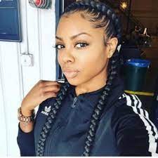 These Black Hairstyles With Weave Are Fabulous Blackhairstyleswithweave French Braids Black Hair Two Braid Hairstyles Two French Braids