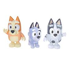 In late 2019, the first and second season of bluey will be available to watch on disney junior and disney+ in all territories excluding australia, new australian company moose toys has also signed a global deal, for a new line of bluey toys that will be available in time for christmas in australia, when. Buy Bluey Cousins Bingo Muffin Socks 2 5 Inch Figures 3 Pack Toys R Us