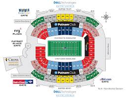 nfl stadium seating charts stadiums of pro football