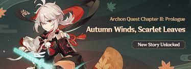 Autumn winds, scarlet leaves archon quest guide (chapter 2 prologue). Genshin Impact Autumn Winds Scarlet Leaves Archon Quest Release Date Arcade Delight