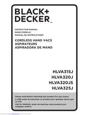 Black And Decker Lithium Hand Vacuum Manual Hlva320j Black Decker Hlva320j Manuals Manualslib