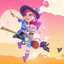 Bubble Witch Saga Character Design Character Illustration Cartoon Design