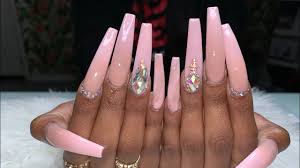 Acrylic nails stiletto, almond acrylic nails, cute acrylic nails, almond nails, coffin nails, big nails, dope nails, nails on fleek, hair and are you looking for acrylic coffin nails art designs that are excellent for your new acrylic coffin nails designs this year? Long Coffin Acrylic Nails Ombre Novocom Top