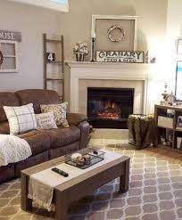 Check spelling or type a new query. Pin By Virginia Ladis On Decorating Farm House Living Room Brown Couch Living Room Modern Farmhouse Living Room