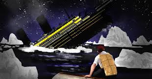 how to escape a sinking ship (like, say