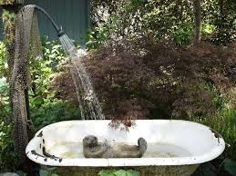 When I Was Little I Wanted A Pet Otter When Ask Where I Would Keep It I Replied In The Bathtub I Would Like To Garden Bathtub Outdoor Bathtub Outdoor Tub