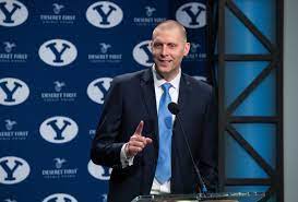 Byu men's basketball coach mark pope won a national championship with the university of kentucky and played for three different nba teams during his playing career. Mark Pope Introduced As Next Byu Men S Basketball Coach Byu Men S Basketball Heraldextra Com