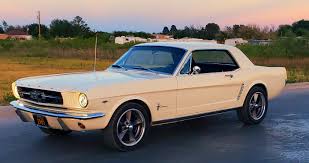 Image result for Phoenician Yellow 1965 Mustang