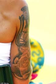Последние твиты от polona hercog (@polonahercog). Muscling In It S The Tattooed Ladies Of Sw19 Daily Mail Online