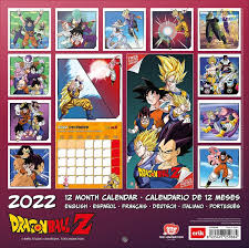 Doragon bōru) is a japanese anime television series produced by toei animation.it is an adaptation of the first 194 chapters of the manga of the same name created by akira toriyama, which were published in weekly shōnen jump from 1984 to 1995. Dragon Ball Wall Calendars 2022 Large Selection
