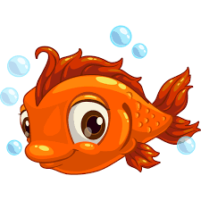 Adorable Fish Cartoon Fish Cartoon Clip Art Animal Icon