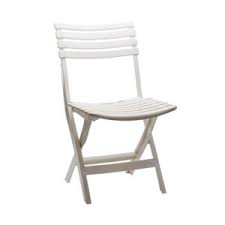 كرسي بلاستيك قابل للطي ابيض Chairs Tables Outdoor Furniture Outdoor Living Outdoor Saco Store