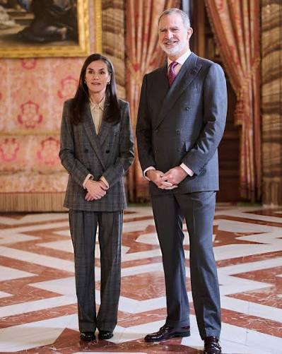 Spain Queen Letizia Ortiz and King Felipe #LetiziaOrtiz #Felipe  #ReinaLetizia #QueenLetizia
