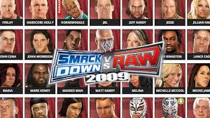 Unlock cas moveset #3, whilst doing hhh rtw near the start. Roster Wwe Smackdown Vs Raw 2009 Raw Smackdown Ecw Legends Dlc