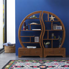 Bibliotheque En Teck 155 Cm Meubles De Rangement Living Tikamoon Meubles De Rangement Mobilier De Salon Ying Yang