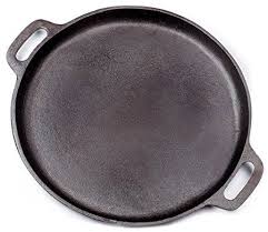 Cast Iron Pizza Stone Pizza Pan 14 Inch By Chef Essential Review Cast Iron Pizza Pan Pan Pizza Cast Iron Pizza