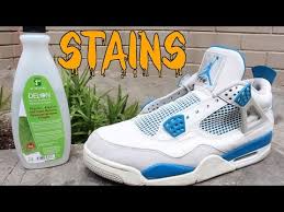 How To Remove Stains On Leather Jordans Sneakers Youtube