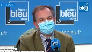 Romain Alexandre, délégué départemental de l'ARS fait le point sur  l'épidémie dans les Alpes-Maritimes