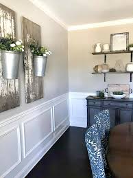 Ideally i would have installed windows on the focal wall, but our mudroom is located behind this wall so i was sh*t out of modern farmhouse dining room decor sources. Elegant Farmhouse Dining Room Decorating Gathered Living