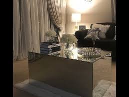 Diy Mirrored Coffee Table Ikea Hack Youtube Mirrored Coffee Tables Coffee Table Ikea Hack Mirror Table Diy