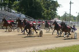 1st half of harness racing complete