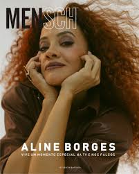 ESTRELA: ALINE BORGES BRILHANDO NA TV E NOS PALCOS