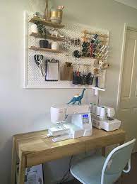 The only cons for this table are. Anatomy Of A Small Sewing Space Seamwork Magazine
