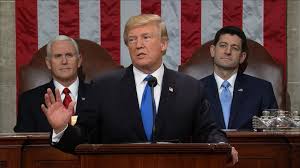 Over the last three years, under my leadership, our economy is stronger than ever before and america has achieved energy independence. Transcript President Trump S 2018 State Of The Union Address Abc News