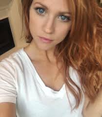 Cute side parted updo for girls. Brittany Snow Debuts Fiery New Hair Colour For 2017