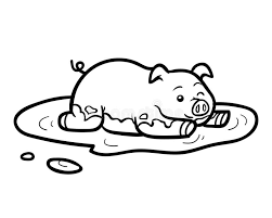 Your kids will have a blast with these cute pig coloring pages and worksheets. Coloring Book Pig Stock Vector Illustration Of Outline 135798847