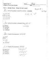 Algebra 1 unit 5 test review. Standard 5 1 Homework Worksheet 3 Algebra 1