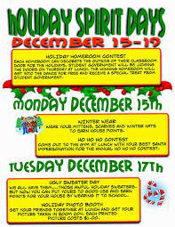 See more ideas about spirit week, christmas school, christmas activities. 7 Christmas Spirit Week Ideas Spirit Week Holiday Spirit Week School Spirit Week