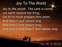 Let men their songs employ; Joy To The World Joy To The World The Lord Is Come Ppt Video Online Download
