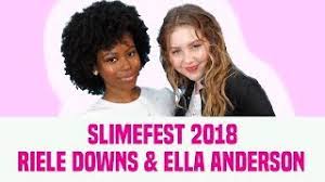 She is notable for her acting role in the american comedy television series 'henry danger' in 2014. Ella Anderson Riele Downs Talk Henry Danger Fashion More Slimefest 2018 Youtube