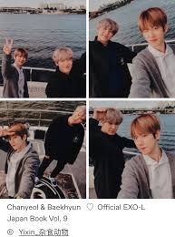 Baek matching his height with chanyeol.xd on we heart it. Chanbaek Chanyeol And Baekhyun Image 6919952 On Favim Com
