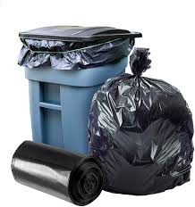 Pierce some holes in outdoor cans. Plasticplace 65 Gallon Trash Bags 1 5 Mil Black Heavy Duty Garbage Can Liners 50 X 48 50 Count Amazon Ca Health Personal Care
