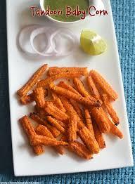 Tandoori Baby Corn Recipe Sharmis Passions Corn Recipes Baby Corn Recipes Recipes