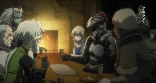 The goblin cave thing has no scene or indication that female goblins exist in that universe as all the male goblins are living together and capturing male adventurers to constantly mate with. Streaming Anime Goblin Cave The Goblin Cave Anime Goblin Slayer Episode 1 Anime Has Ignore In Theaters On Bluray On Dvd On Tv On Vhs Other Self Ripped Streamed