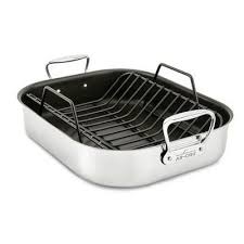 All Clad Specialty Cookware Rectangular 3 Piece Lasagna Pan Gift Set Reviews Wayfair Specialty Cookware Stainless Steel Dishwasher All Clad