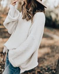 Cozy Vibes Fashion Outfits With Hats White Oversized Sweater