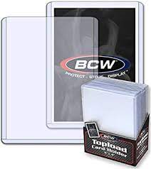 Make your order as large an possible. Amazon Com Bcw 3 X 4 Topload Card Holder 8 Pack Baseball Football Basketball Hockey Golf Single Sports Cards Top Load Sportcards Card Collecting Supplies Sports Related Trading Card Sleeves