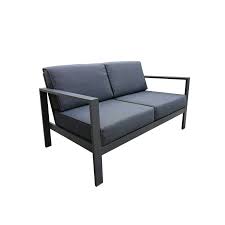 Mimosa Aluminium Lava 2 Seater Sofa 2 Seater Sofa Seater Sofa Sofa