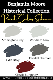 Benjamin moore whole house paint colors. Benjamin Moore Historical Colors For A Whole Home Paint Color Scheme Trubuild Construction